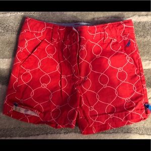 Kids Red Nautica shorts EUC Size 5